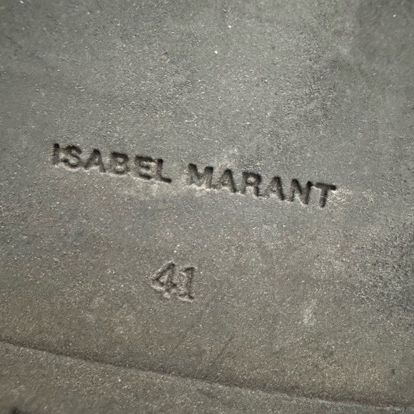 Isabel Marant Black Maxi Chunky Combat Boots size 41 - Picture 8 of 8